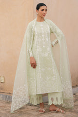 LUMIERE MEADOW-3PC EMBROIDERED LAWN SUIT