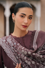 NOIR UMBER-3PC EMBROIDERED LAWN SUIT