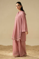 BLUSH BLOOM-2PC (SHIRT & SHALWAR)