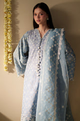 PETAL HAZE-3PC CHIKANKARI SUIT