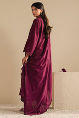 ORCHID DREAM-3PC (SHIRT,TROUSER & DUPATTA)