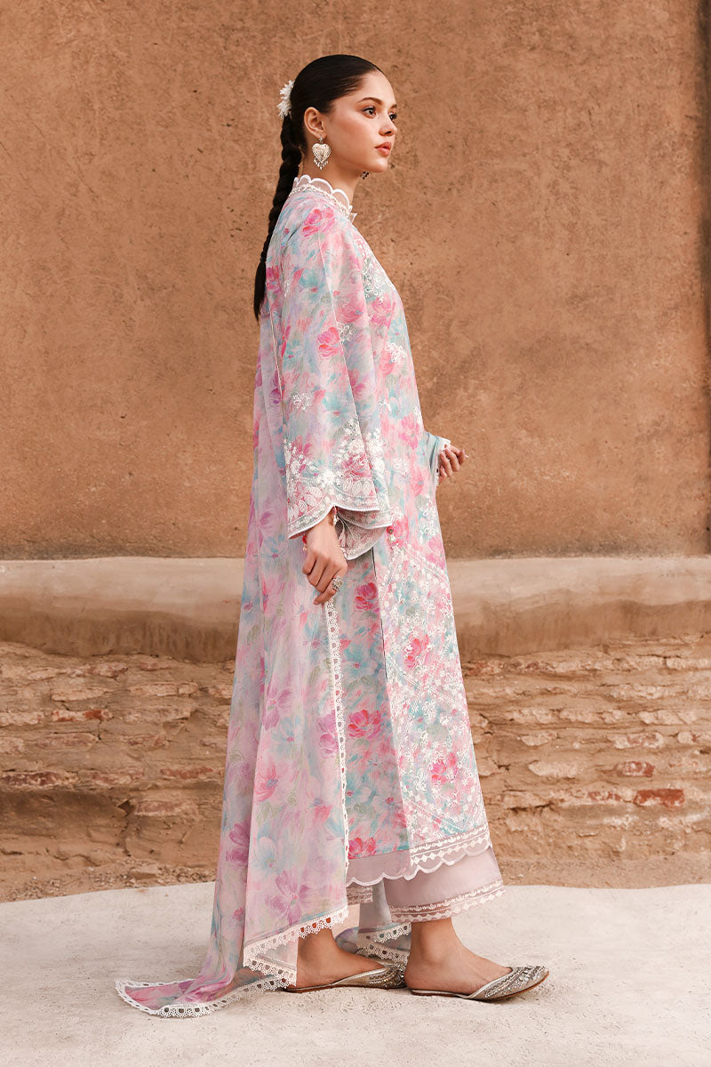 VELVET DUSK-3PC PRINTED & EMBROIDERED LAWN SUIT