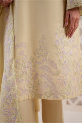 SOFT BUTTERCUP-3PC (SHIRT, TROUSER & DUPATTA)