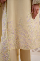 SOFT BUTTERCUP-3PC (SHIRT, TROUSER & DUPATTA)