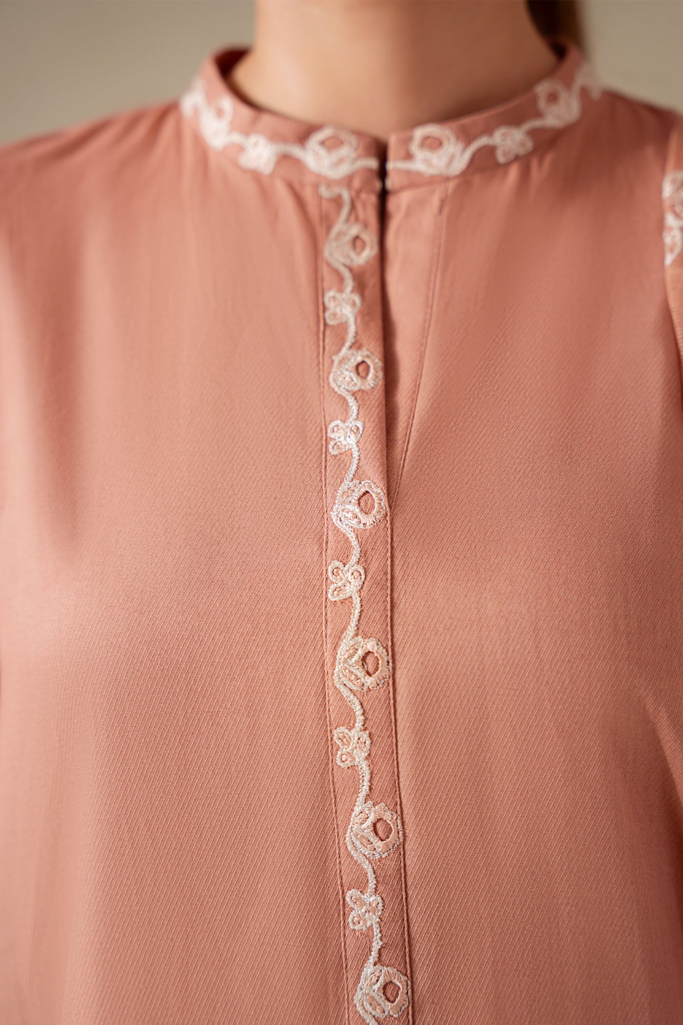 SAND CLAY-3PC (SHIRT, TROUSER & DUPATTA)