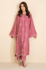 PASTEL ROSE-2PC (SHIRT & TROUSER)