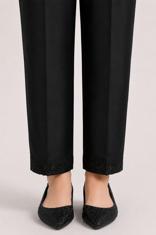 EMBROIDERED FITTED PANTS 2