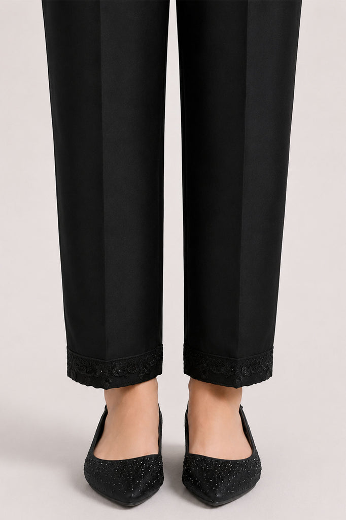 EMBROIDERED FITTED PANTS 2