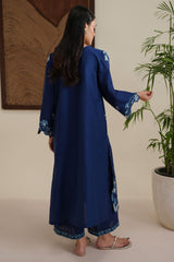 MIDNIGHT INDIGO-2PC (SHIRT & TROUSER)