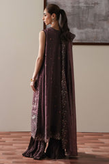 AMETHYST SPARK - 4PC CHIFFON EMBROIDERED SUIT