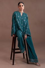 MYSTIC TEAL-2PC (SHIRT & TROUSER)
