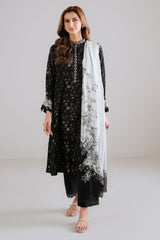 NOIR REIGN-2PC (SHIRT & DUPATTA)