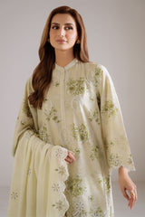 DEWY MEADOW-2PC (SHIRT & DUPATTA)