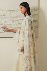 FLORAL DUSK-3 PIECE PRINTED LAWN SUIT