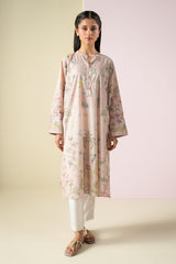 PALM HAZE PRINTED LAWN SHIRT