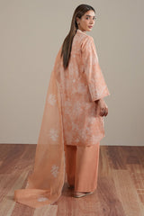 FLORAL CANVAS-2PC (SHIRT & DUPATTA)
