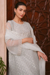 SAPPHIRE SERENADE-3PC (SHIRT, TROUSER & DUPATTA)