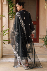 RAVEN MUSE-3PC EMBROIDERED LAWN SUIT
