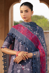 INDIGO DUSK -3PC (SHIRT, TROUSER & DUPATTA)