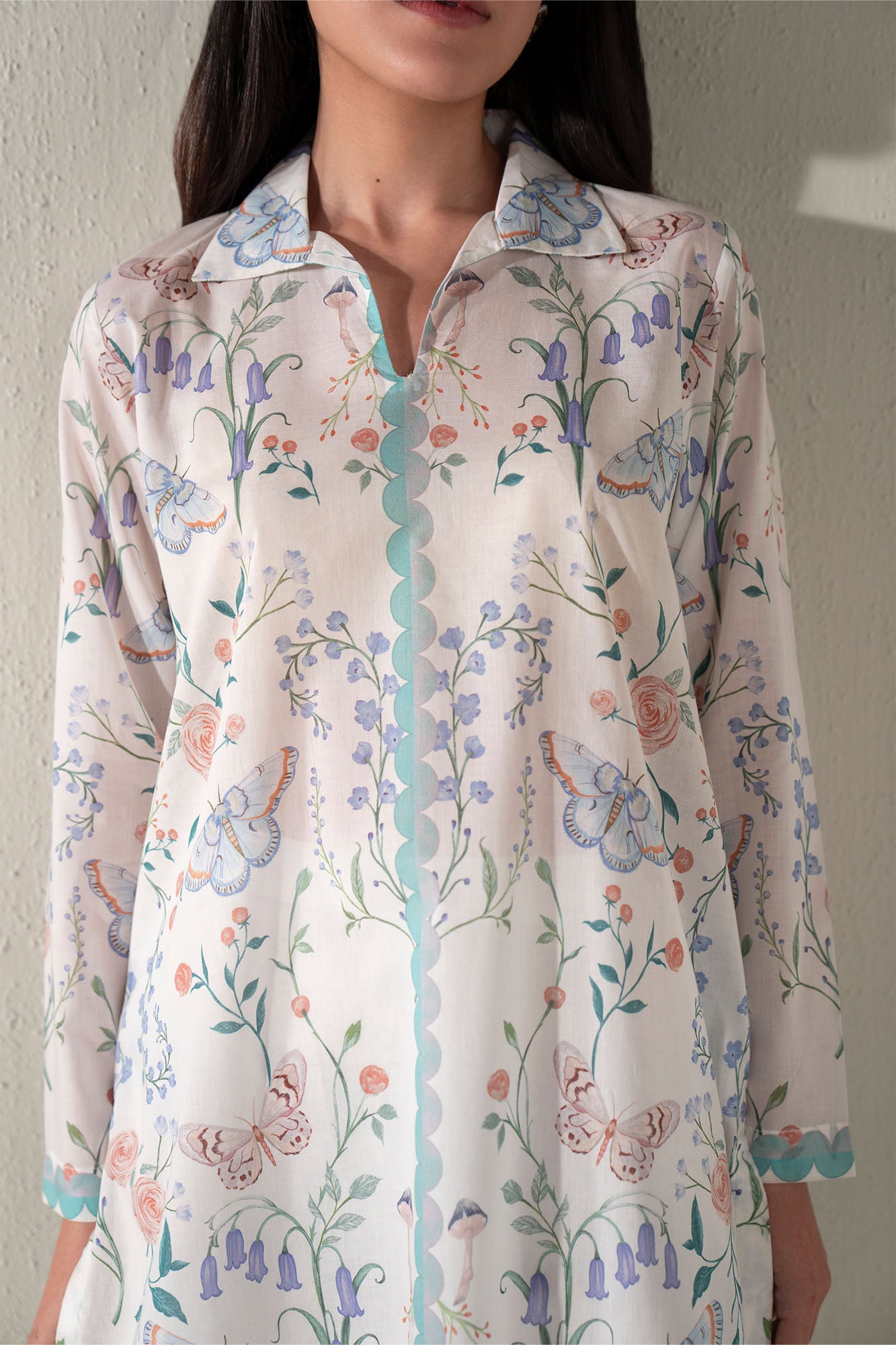 ORCHID WHISPER-2PC (SHIRT & TROUSER)