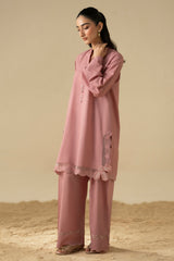 BLUSH BLOOM-2PC (SHIRT & SHALWAR)