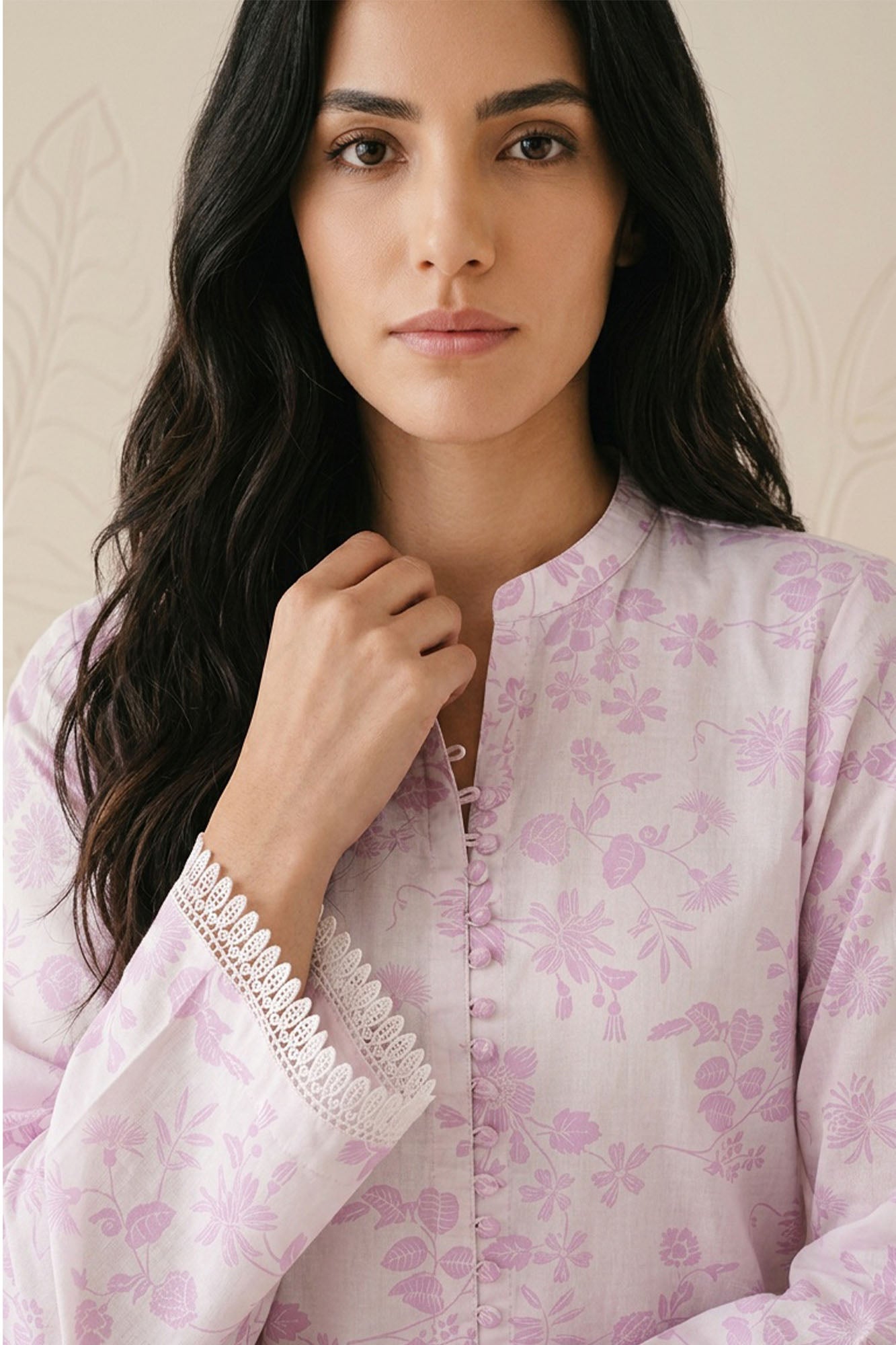 PASTEL PALETTE-2 PIECE PRINTED LAWN SUIT
