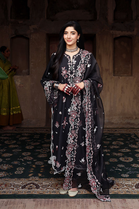 ORCHARD DUNE-3PC EMBROIDERED LAWN SUIT