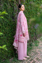 SPRING LILAC-3PC EMBROIDERED LAWN SUIT