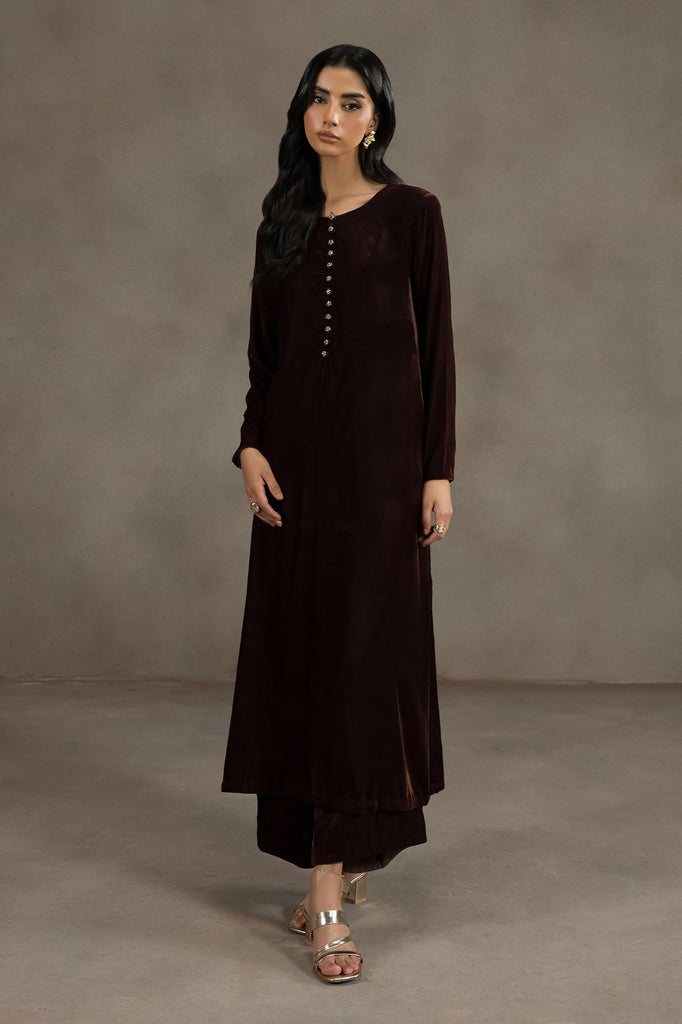 STONE BROWN-2PC (SHIRT & TROUSER)