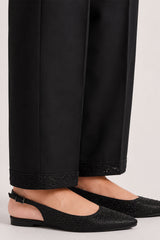 EMBROIDERED FITTED PANTS 2