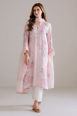 PINK REVERIE-2PC (SHIRT & DUPATTA)