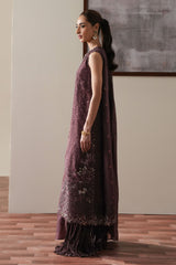 AMETHYST SPARK - 4PC CHIFFON EMBROIDERED SUIT