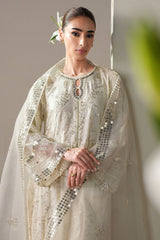PEARL GLOW -4PC SILK EMBROIDERED SUIT