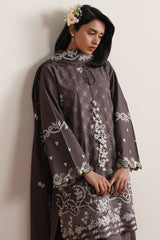 COCOA WHISPER-3PC EMBROIDERED LAWN SUIT