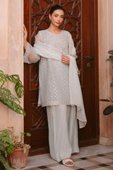 SAPPHIRE SERENADE-3PC (SHIRT, TROUSER & DUPATTA)
