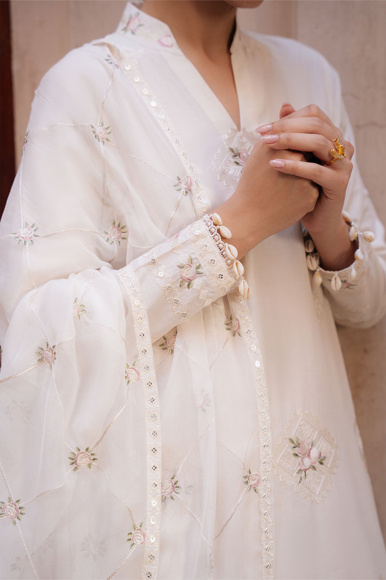 CLOUD GARDEN-3PC EMBROIDERED LAWN SUIT