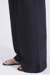 PLEATED FLARED PANTS-02