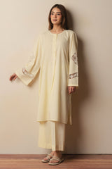 BUTTER BLOOM-2PC (SHIRT & TROUSER)