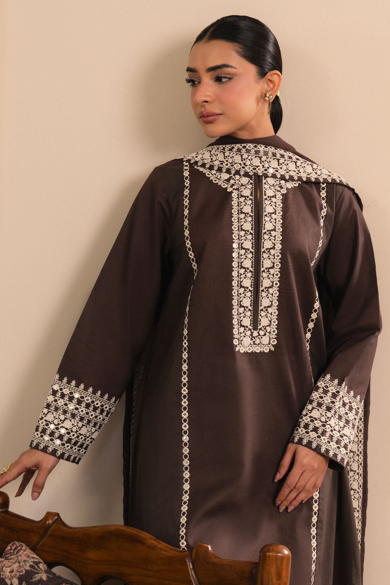 BROWNIE-2PC (SHIRT & DUPATTA)