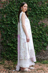 MEADOW DREAM-3PC EMBROIDERED LAWN SUIT