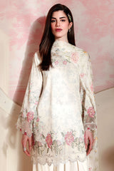 PETAL FORM-3PC PRINTED LAWN SUIT