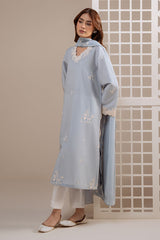 BLUE MIST-2PC (SHIRT & DUPATTA)