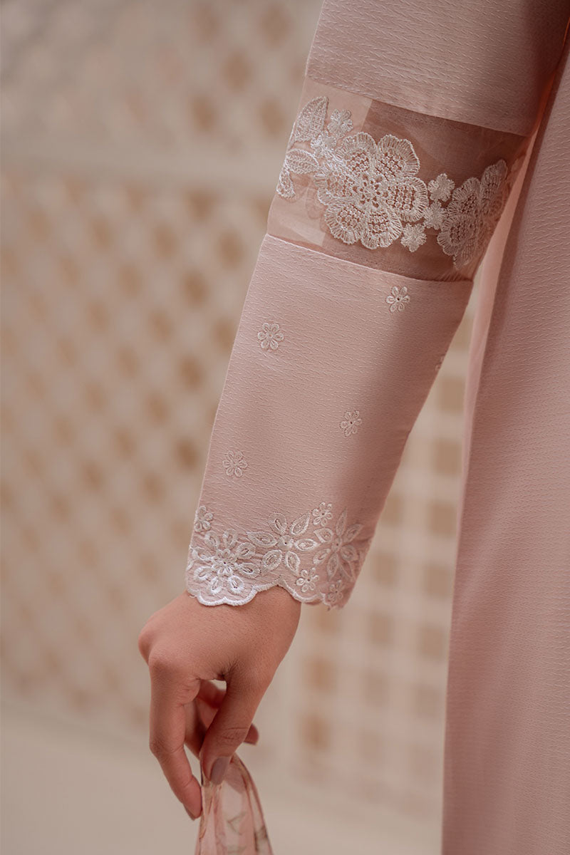 ROSE DUST-3PC (SHIRT, TROUSER & DUPATTA)