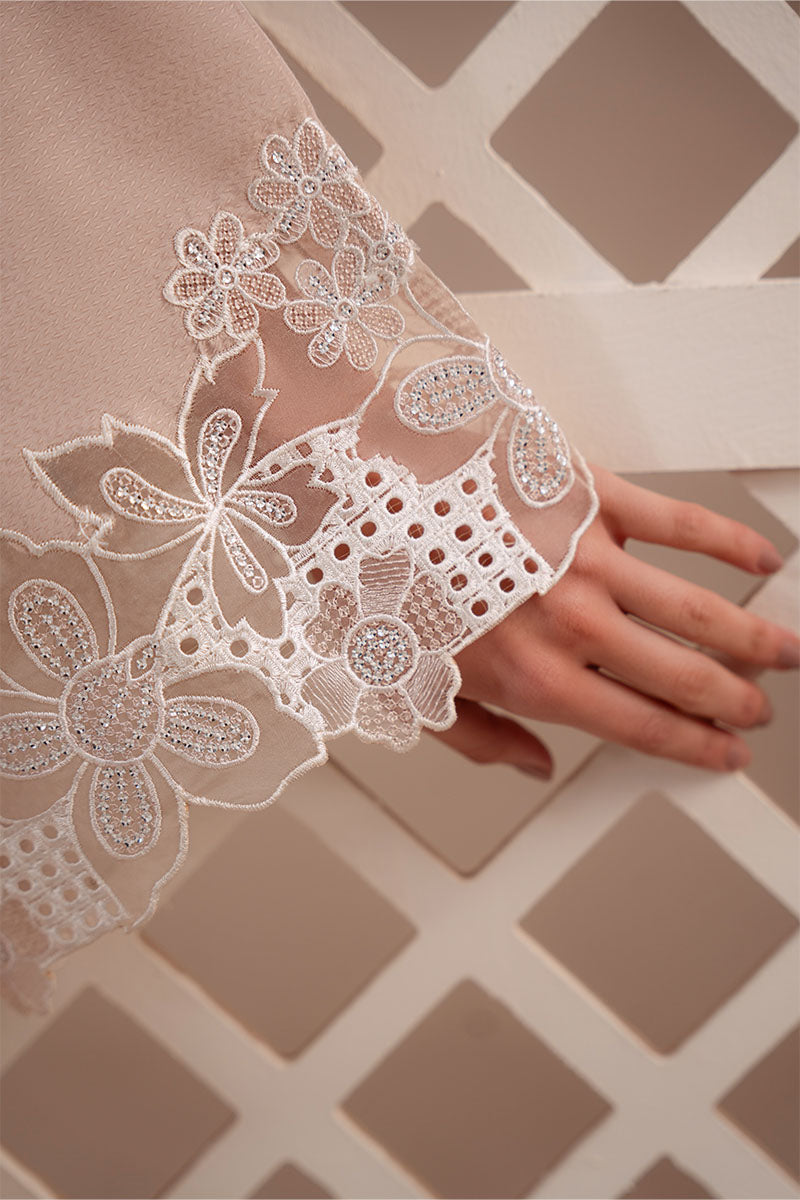 MOCHA VEIL-2PC (SHIRT & DUPATTA)