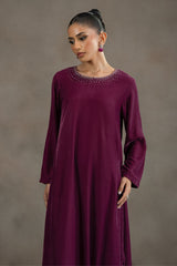 DUSTY PLUM-2PC (SHIRT & TROUSER)