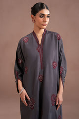 GARNET SMOKE-2PC (SHIRT & TROUSER)