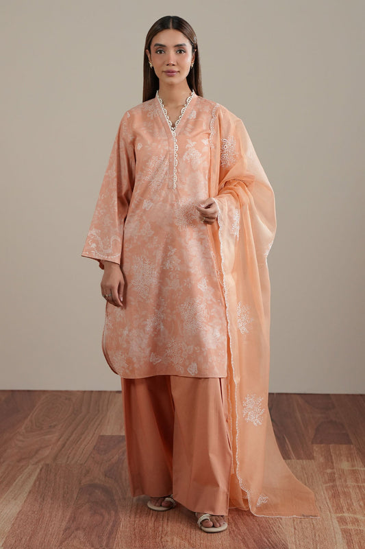 FLORAI CANVAS-2PC (SHIRT & DUPATTA)
