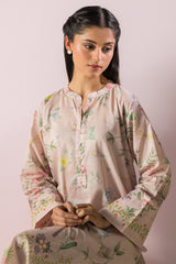 PALM HAZE PRINTED LAWN SHIRT