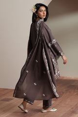 COCOA WHISPER-3PC EMBROIDERED LAWN SUIT