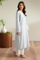 POWDERED SKY - 2PC (SHIRT & DUPATTA)